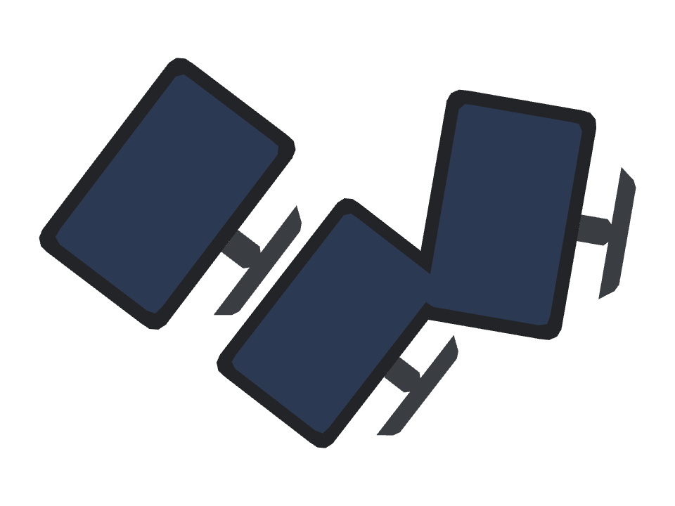 Desktop Monitor drawn along a curved stroke