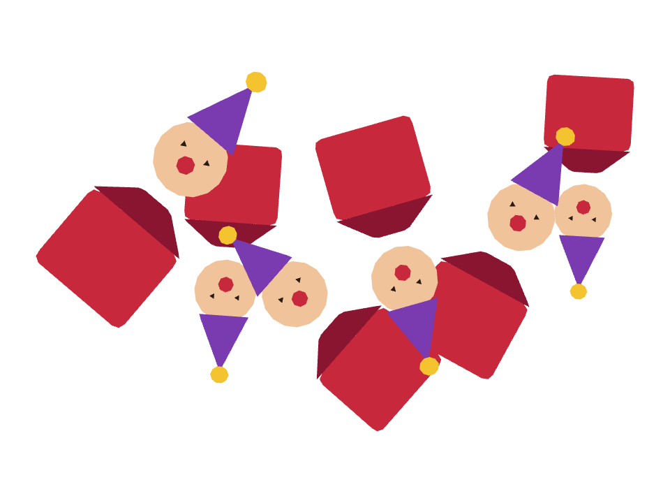 Jack In The Box drawn along one curved stroke