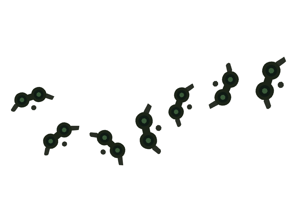 Night Vision Goggles drawn along one curved stroke