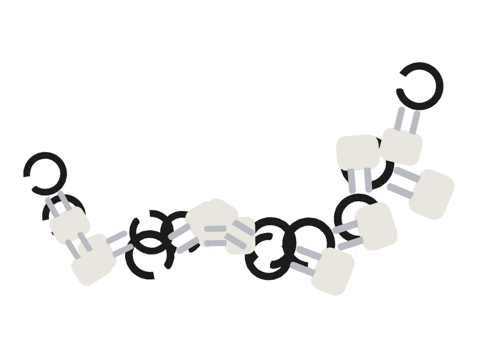 Power Plug drawn along a curved stroke