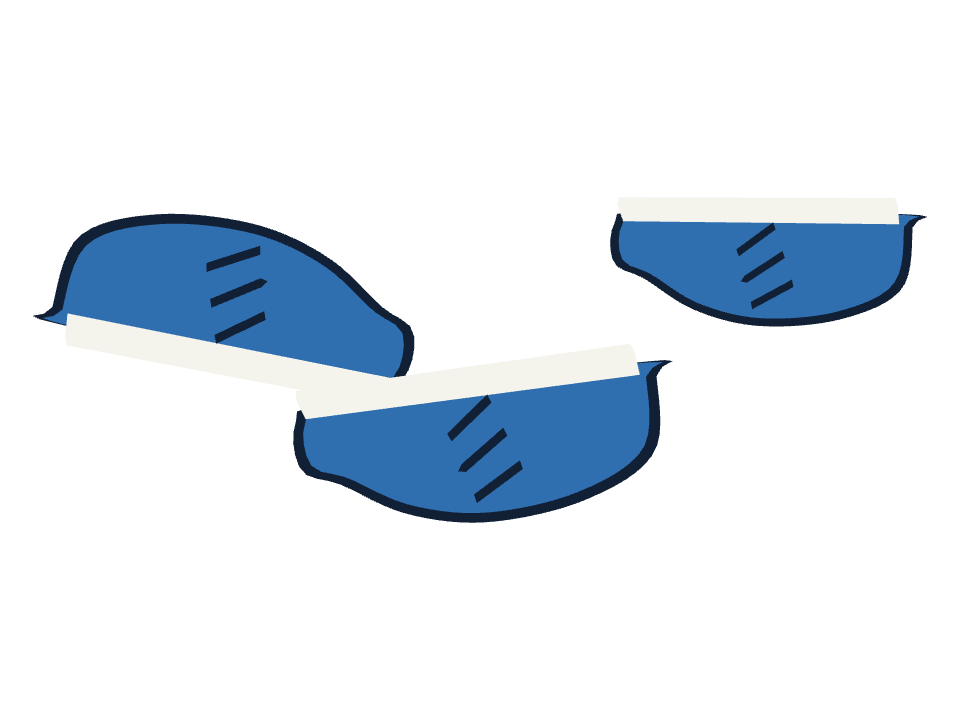 Running Shoe drawn along a curved stroke
