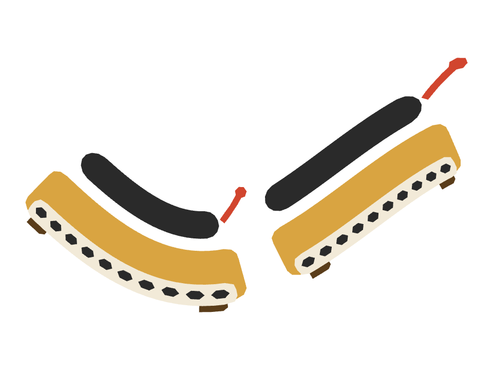 Typewriter drawn along a curved stroke