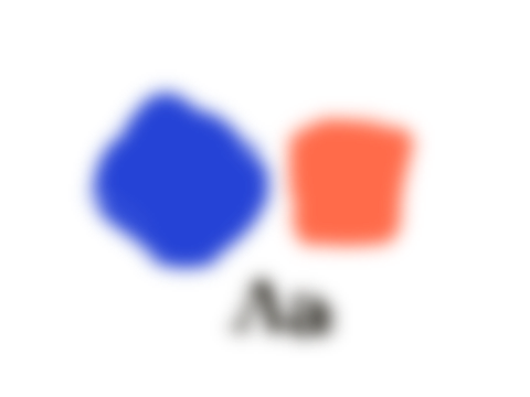 Dissolve Away applied to a circle, a square and the letters Aa