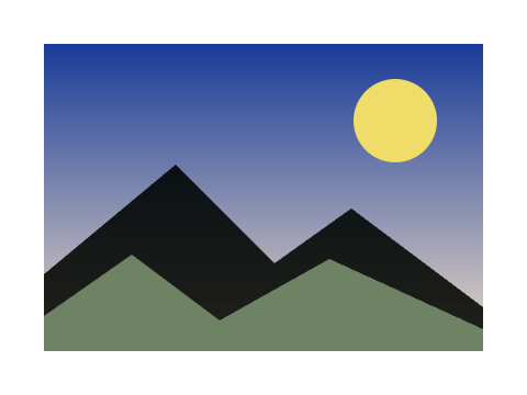 Dupe Generation Loss applied to a circle, a square and the letters Aa