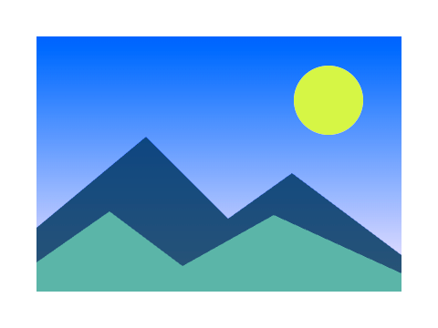 Electric Cyan applied to a shape and a letterform