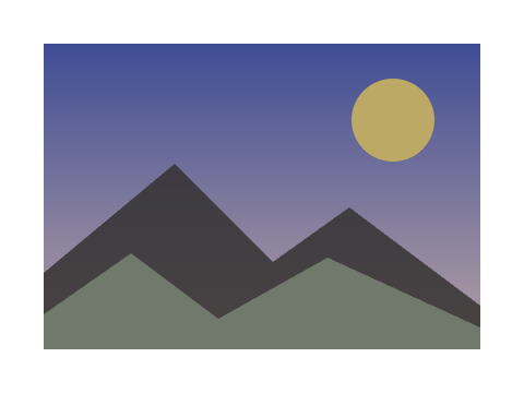 Flat Profile applied to a circle, a square and the letters Aa