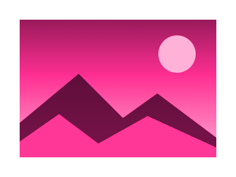 Hot Pink Press applied to a circle, a square and the letters Aa