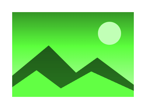 Lime Shock applied to a circle, a square and the letters Aa