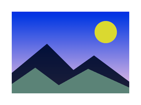 Midnight City applied to a circle, a square and the letters Aa