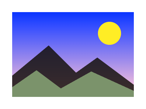 Punch applied to a circle, a square and the letters Aa