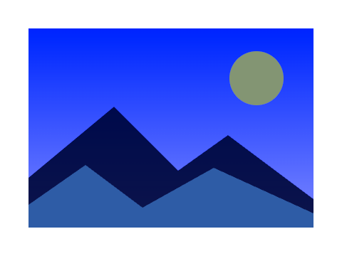 Slide Blue Base applied to a circle, a square and the letters Aa