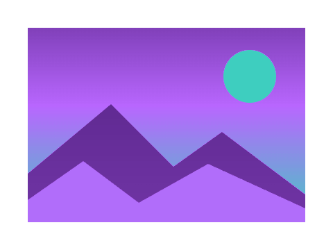 Vaporwave applied to a circle, a square and the letters Aa