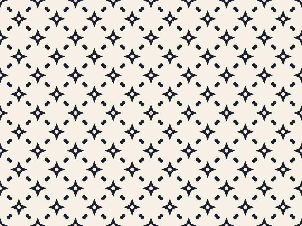 Ceplok pattern tiled across a panel