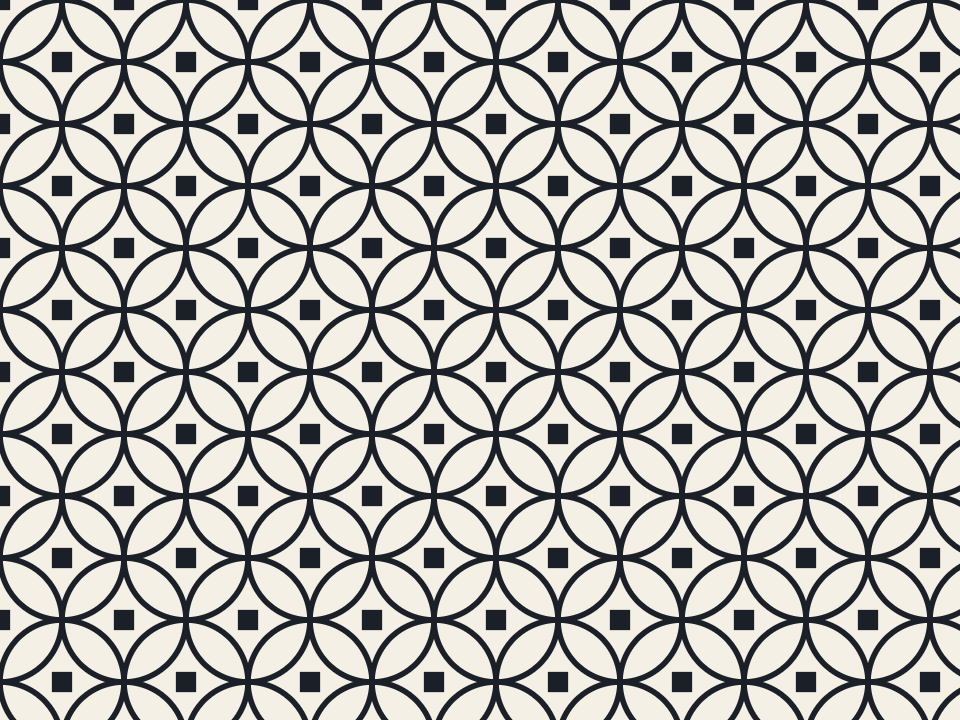 Coin Lattice pattern tiled across a panel