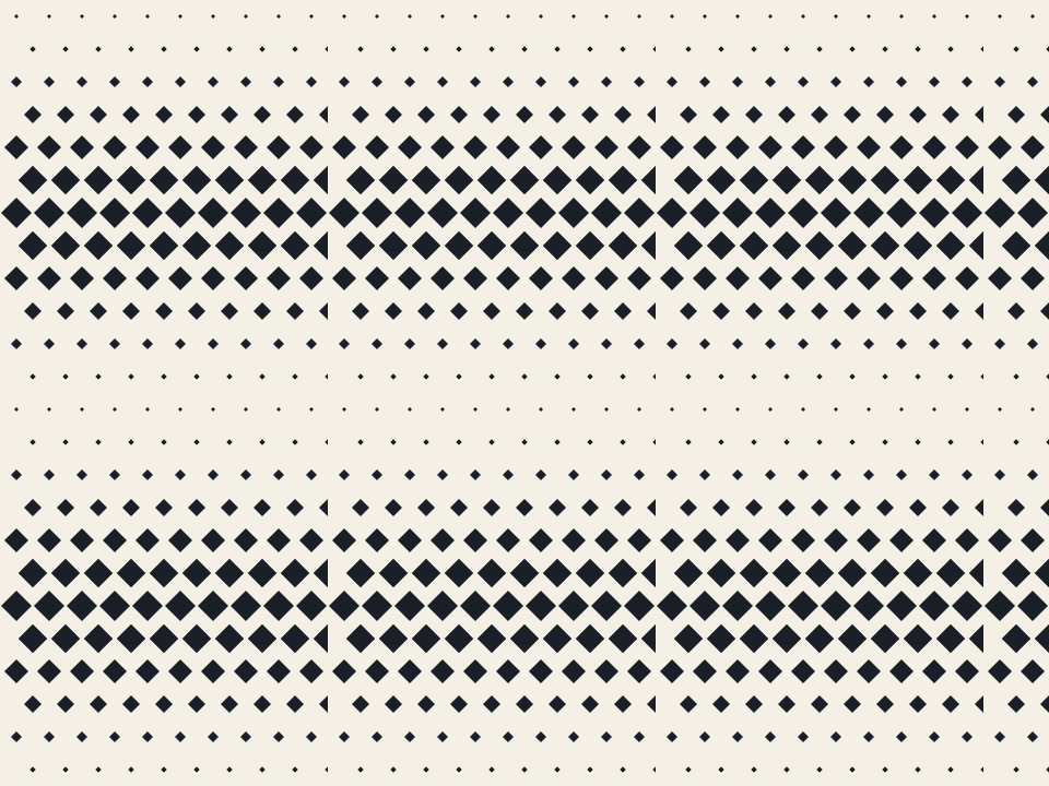 Halftone Diamonds pattern tiled across a panel