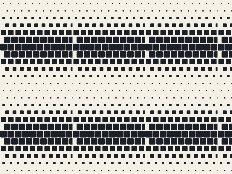 Halftone Squares pattern tiled across a panel