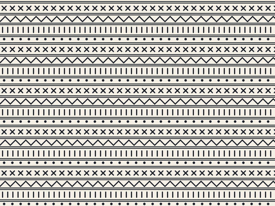 Mud Cloth pattern tiled across a panel