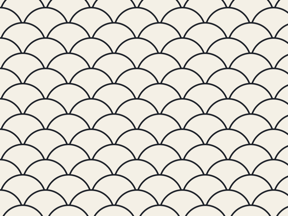 Roof Tiles pattern tiled across a panel