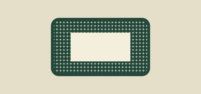Security Screen graphic style applied to a rounded card